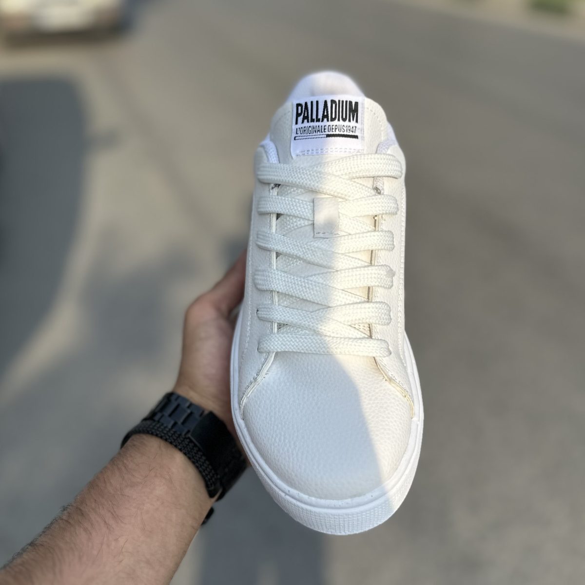 ونس Palladium تمام سفید کد(1207)