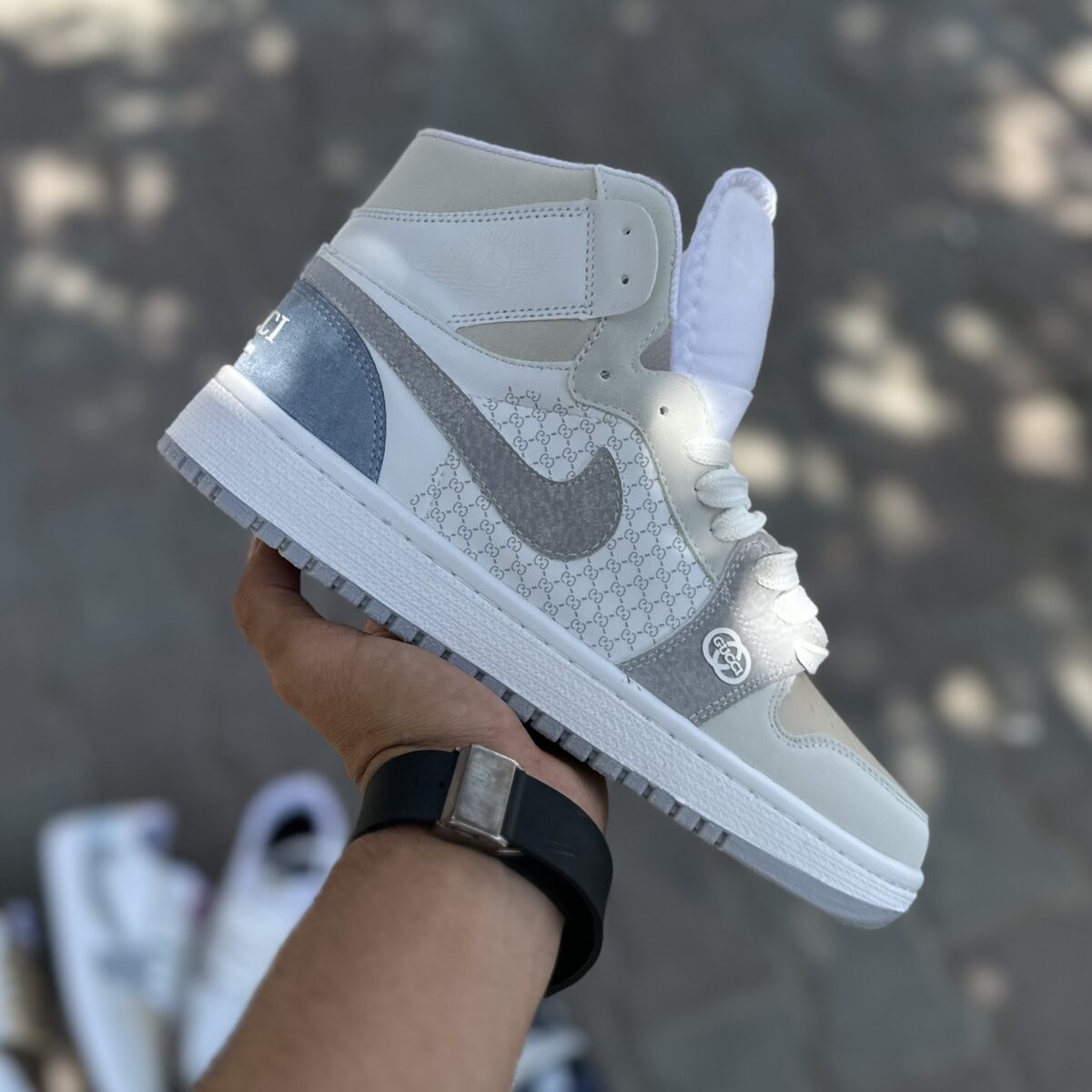 Air jordan 1 GUCCI Paris ساقدار برتا کد(1536)