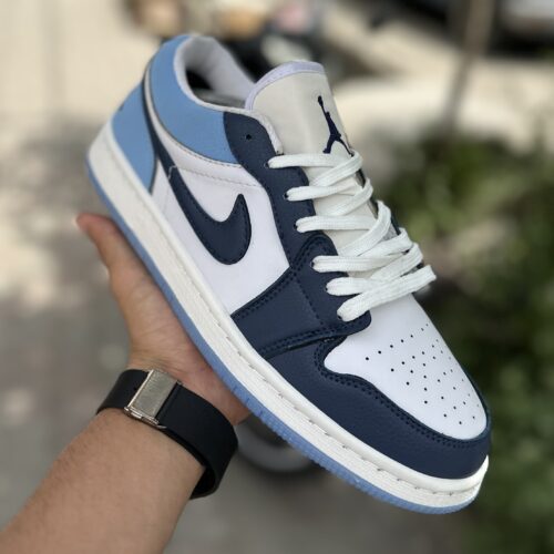 Air Jordan 1 Low آبی سرمه ای کد(1489)