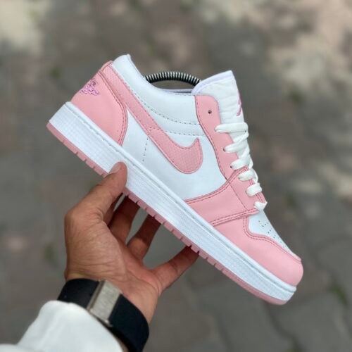 Air Jordan 1 بدون ساق صورتی کد(1477)