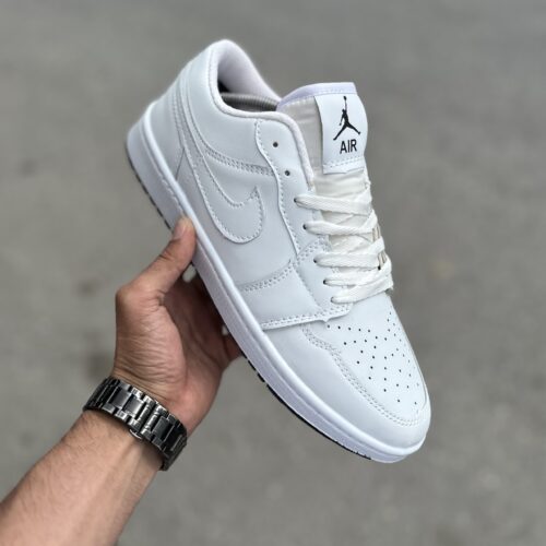 Jordan 1 Low تمام سفید کد(1444)