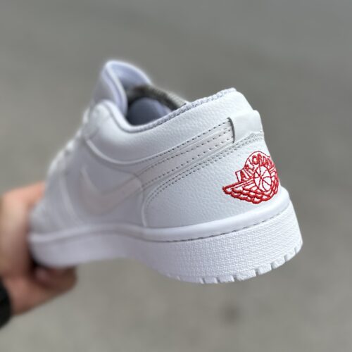 Air Jordan 1 Low2 تمام سفید کد(1442)