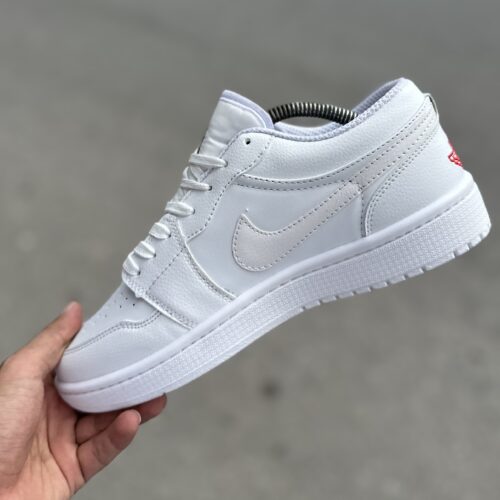 Air Jordan 1 Low2 تمام سفید کد(1442)