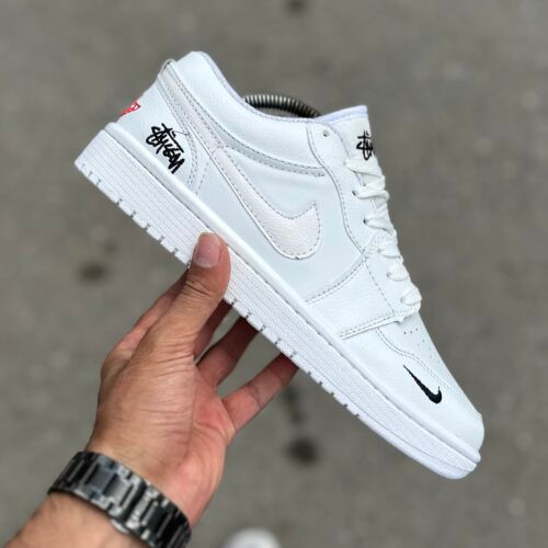 Air Jordan 1 Low2 تمام سفید کد(1442)