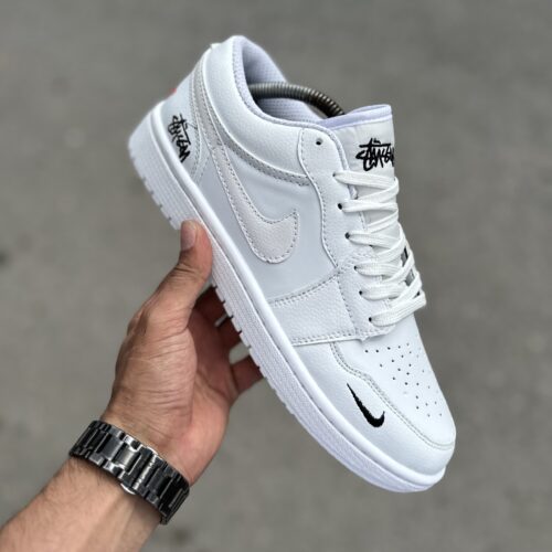 Air Jordan 1 Low2 تمام سفید کد(1442)