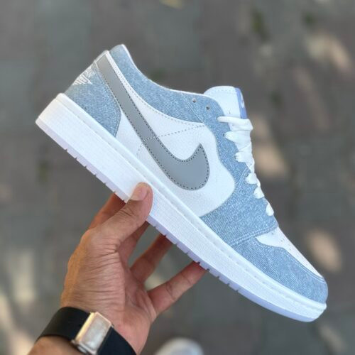 Air jordan Low بدون ساق آسمانی کد(1613)