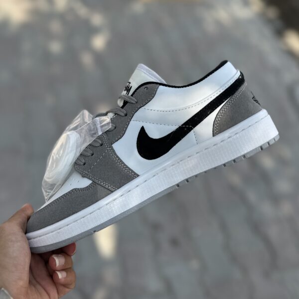 Jordan 1 Low سفید طوسی Seven کد(1588)