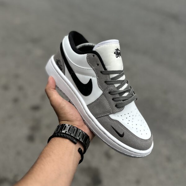 Air Jordan 1 Low 2 طوسی سفید آراکس کد(1571)