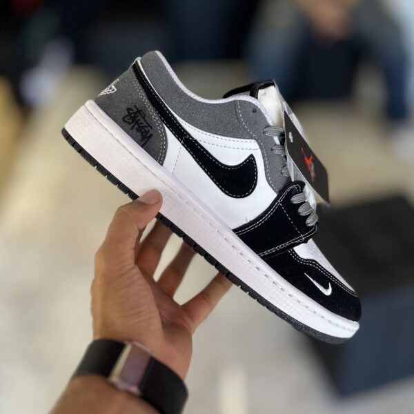Air Jordan 1 Low 2 پاندا طوسی آراکس کد(1570)