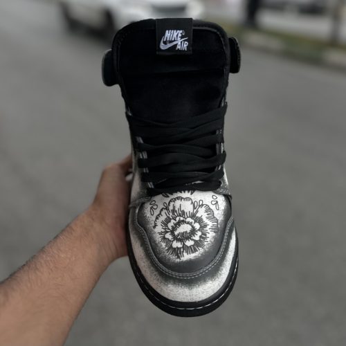 Jordan 1 ساقدار کاستوم کد(1502)