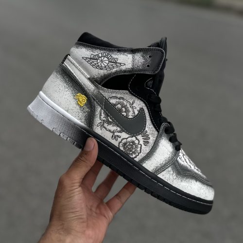 Jordan 1 ساقدار کاستوم کد(1502)