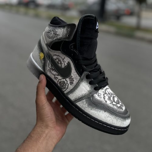 Jordan 1 ساقدار کاستوم کد(1502)