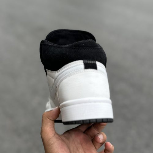Air Jordan 1 ساقدار چینی🇨🇳سفید مشکی کد(1398)