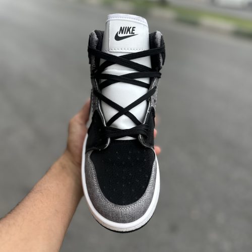 Air Jordan 1 ساقدار چینی🇨🇳طوسی مشکی کد(1397)