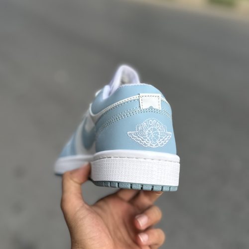 Air jordan 1 آبی سفید کد(1299)