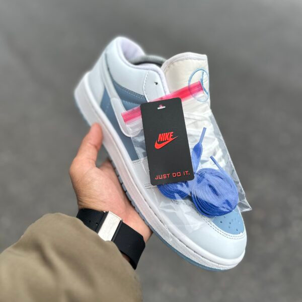 Jordan 1 low ice blue کد (1234)