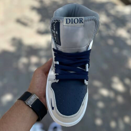 Travis Dior آبی سفید ساقدار برتا کد(1537)