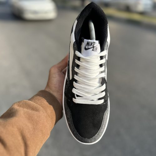 Travis بدون ساق North Face طوسی مشکی کد(1495)