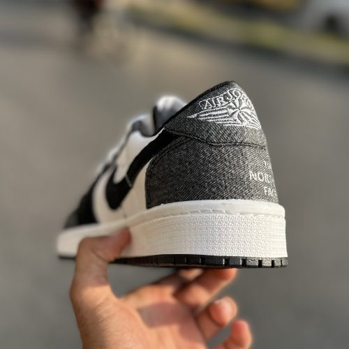 Travis بدون ساق North Face طوسی مشکی کد(1495)