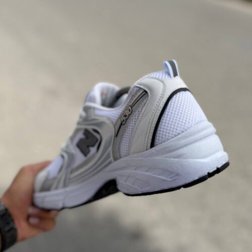 Newbalance 530 سفید مشکی زیره Pu