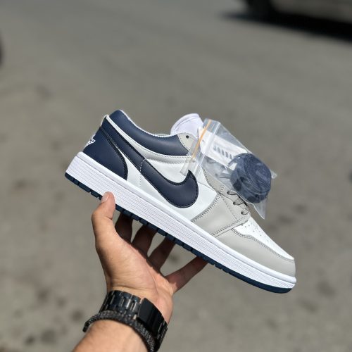 Air jordan 1 low سرمه ای اف