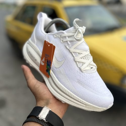 Nike Zoomx 2025 چینی 🇨🇳تمام سفید کد(1418)