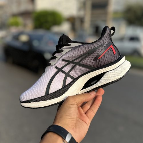 Asics مشکی سفید کد(1067)