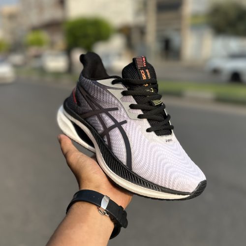 Asics مشکی سفید کد(1067)