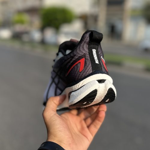 Asics مشکی سفید کد(1067)