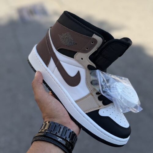 Air Jordan 1 ساقدار نخودی کد(1668)