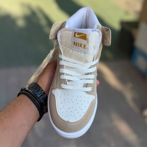 Air Jordan 1 ساقدار نسکافه ای کد(1673)