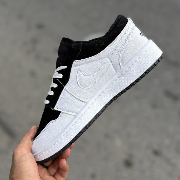 Air Jordan 1 Low سفید کله مشکی (1738)