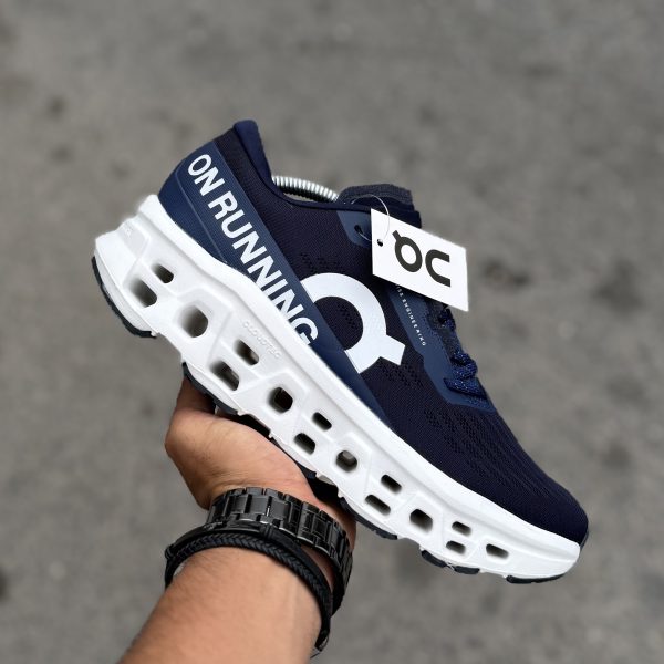 Qc Onrunning Cloudmonster 2🇨🇳 سرمه ای کد(1730)