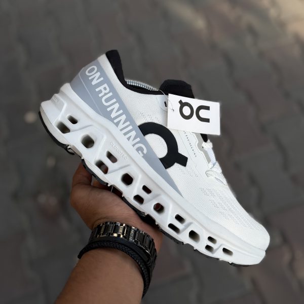 Qc Onrunning Cloudmonster 2🇨🇳 سفید تمام کد(1728)