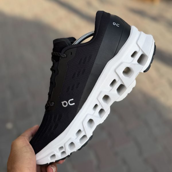 Qc Onrunning Cloudmonster 2🇨🇳 مشکی سفید کد(1727)