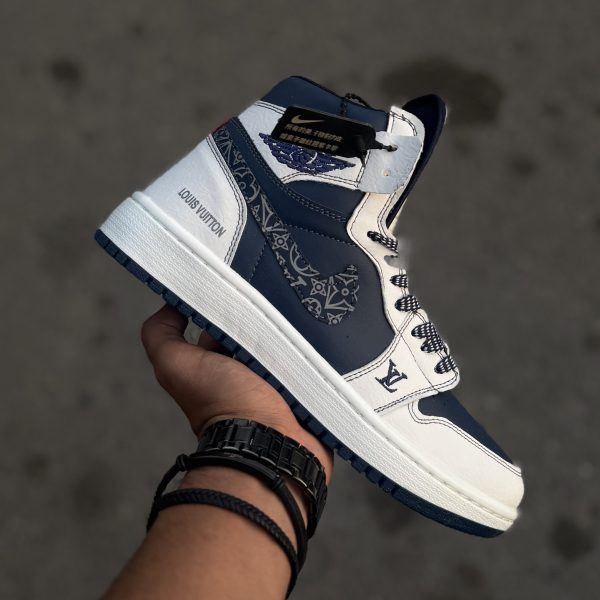 Air Jordan 1 ساقدار Louis Vuitton کد(1719)