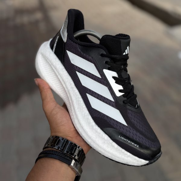+Adidas Hyper مشکی زیره سفید کد(1715)