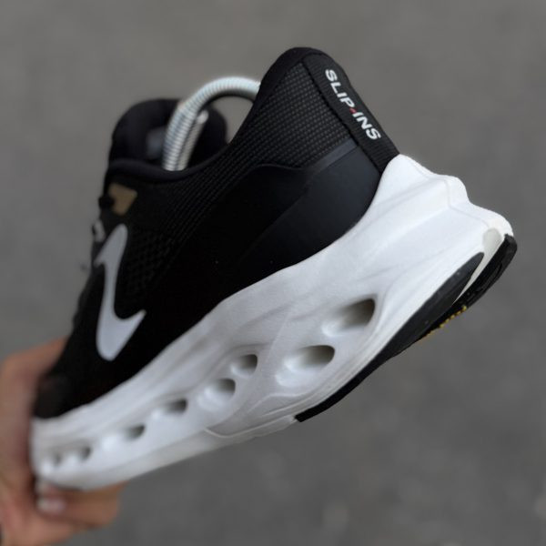 Skechers Xl🇨🇳 زیره تونلی مشکی سفید کد(1725)